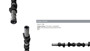 Imagen de ARBOL DE LEVAS RENAULT CLIO 1.9D MOTOR F8Q